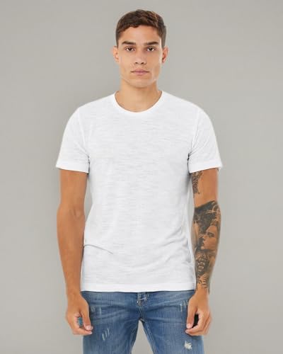 Unisex Poly-cotton Short-Sleeve T-Shirt - BERRY - S(D0102H7WJVX)