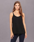 Ladies Slouchy Tank - WHITE - M(D0102H7WER2)