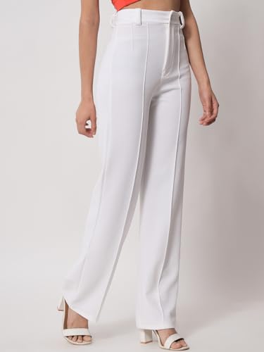 KOTTY Pack of 2 Women Regular Fit Viscose Rayon Trousers