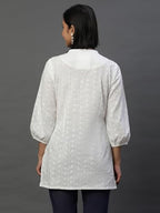 Aurelia Women'S Cotton Regular Fit Solid Kurta