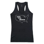 Graphic Tank, PTB American, Black, XL