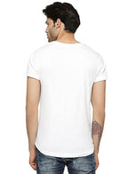 ADRO Graphic Design Mens Printed T-Shirts (RNR-M-LNL-WH_White_S)