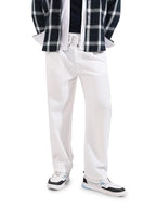 The Indian Garage Co Mens Relaxed Fit Textured Mid-Rise Stretchable Trousers Sweater