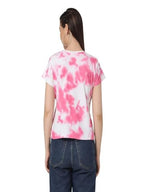 Greciilooks Womens Lycra Regular Fit Jeans Tops (Pink, X-Large)