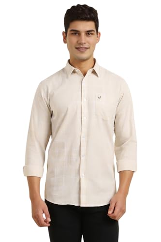 Allen Solly Men Slim Fit Casual Full Sleeve Shirt