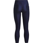 Under Armour Womens HeatGear Armour High Waisted Ankle No-Slip Leggings , Midnight Navy (410)/White , X-Large