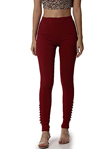 Soch Women Pure Cotton Solid Regular Fit Pant