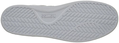 K-Swiss Men's Court Pro II CMF Sneaker, White/Silver, 10.5 M