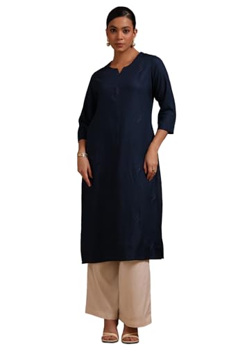 Soch Women Viscose Embroidered Regular Kurta (cws5ku61401