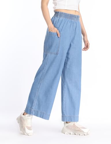 Inkd Regular WomenS Jeans (Inkss24Wjn-401_Denim Divine