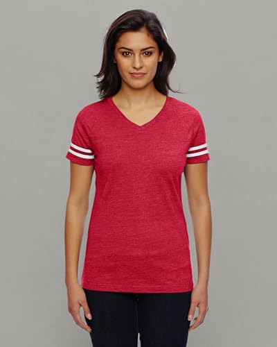 Ladies Football T-Shirt - BLAcK WHITE - 2XL(D0102H2HEZA)