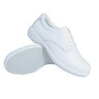 Genuine Grip 425-8M Mens Slip-Resistant Casual Oxford Shoes  White - Size 8