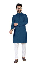 Trillmixa MenS Kurta || MenS Solid Cotton Blend Only Kurta Rama