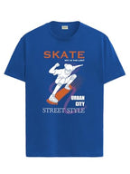 ADRO T Shirts for Boys & Girls | Skate Street Style Printed T-Shirt | Ages 3-14 | 100% Cotton Round Neck Tshirt for Boys |KRN-L2