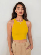 Toochki Womens Spandex Regular Fit Stretchable New Tank Top