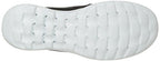Skechers womens Go Walk Lite - Eclipse Boat Shoe, Black/White, 8 US