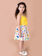 Pspeaches Viscose Rayon Western Skirt Set Multicolour