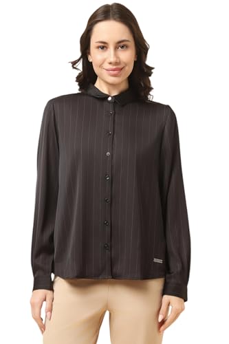 Allen Solly Women Striped Full Sleeve Button-Down Shirt
