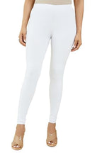 Soch White Cotton Solid Chudi