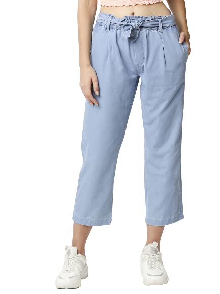 High Star Women'S Straight Palazzo (Wdplazzo892_26_Blue