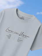 Nobero MenS Solid Oversized Fit T-Shirt (1M-Twrt-C0910-Og_Grey Melange