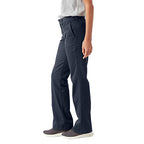 Dickies Women's Slim Bootcut Twill Pants, Rinsed Dark Navy, 36