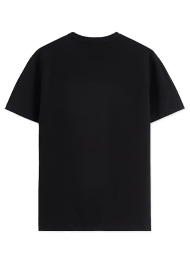 ADRO Regular Fit Tshirt for Men | Printed T Shirt for Men | 100% Cotton T-Shirt |Printed T Shirt | T-Shirts | Rn24-Gok-Bl-M Blac