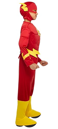 Rubies 21075 The Flash Muscle Chest Deluxe Child Costume Size Large- Boys 12-14