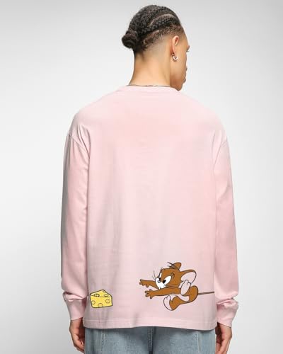 Bewakoof Men T-Shirt 1194063 Pink M