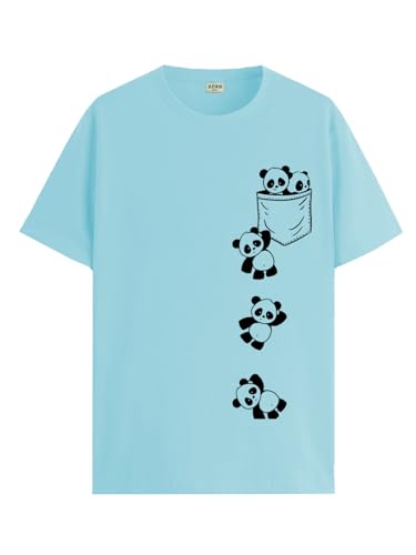 ADRO Men's Solid Regular Fit T-Shirt (RN24-POC-MI_Mint