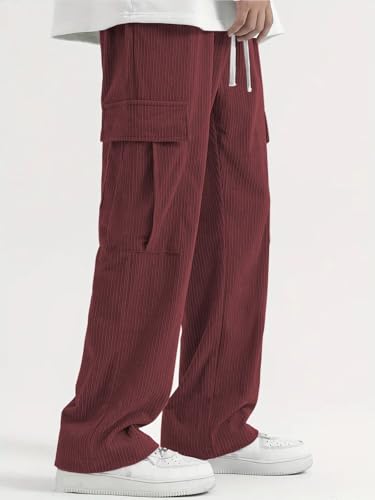 Greciilooks Cargo Joggers For Men  Cotton Loose Fit Utility Pants With 6 Pockets | Durable Outdoor & Hiking Trousers (Available