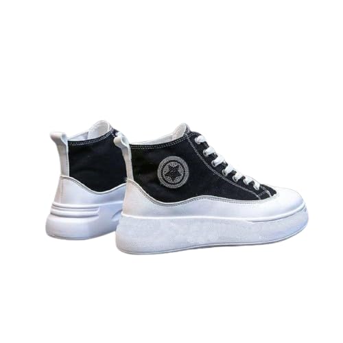 BUCADIA Girls Casual Wear Lace Sneakers (Black3, Size7) 7