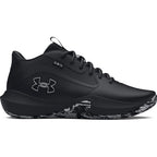 Under Armour Unisex Lockdown 7, (003) Black/Black/Metallic Silver, 10, US