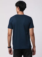 ADRO Mens Believe in Your Self Printed T-Shirt (R22-M-BEL-SB_Teal_XL)