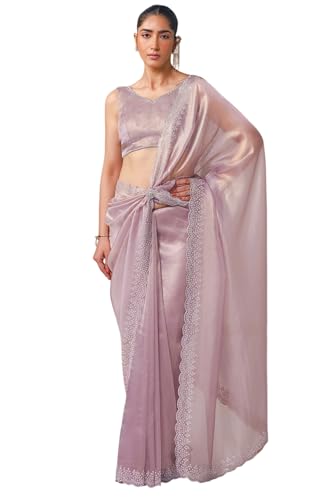 Soch Women Net Embellished Saree