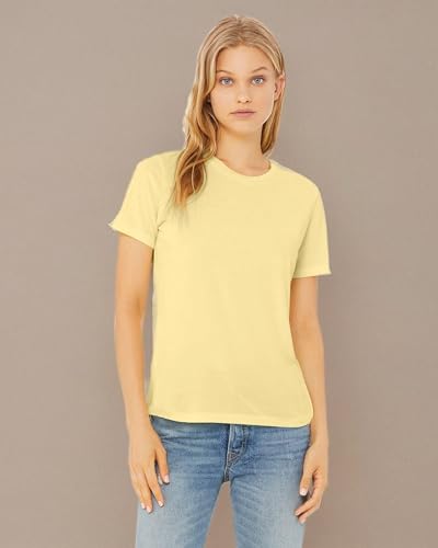 Ladies Relaxed Triblend T-Shirt - cHAR BLK TRIBLND - S(D0102H7WM3J)