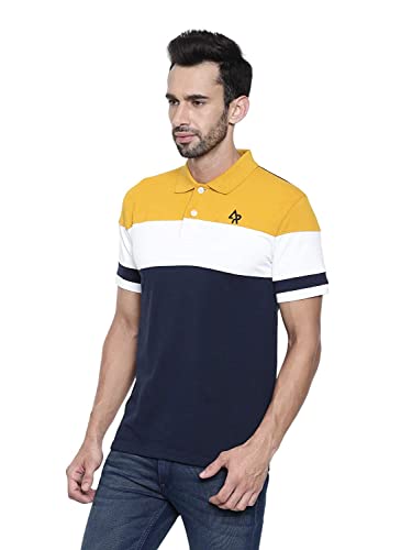 ADRO Branded Polo T-Shirts for Men | PN-M-YWN-YL-S Yellow