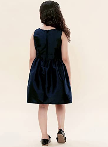 A.T.U.N. (ALL THINGS UBER NICE) Girls Sequined Party Dress Navy-Gold