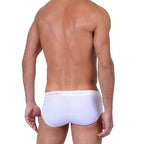 2(X)IST mens Essential Cotton Contour Pouch Brief 3-Pack,White/Black/Grey Heather,Medium