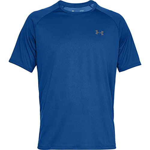 Under Armour Mens UA Tech 20 Short Sleeve XL Blue