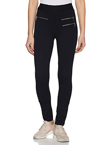 Vero Moda WomenS Linen Leggings (1966159001_Black_Xs)