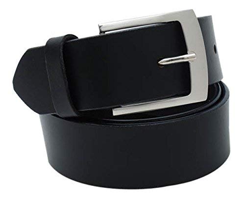 Walletsnbags Novapull Casual Leather Belt (B6_Black_34) 34