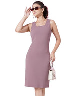 Selvia Western Dress For Women|Lycra Dress For Women|Bodycon Dress|Solid Dress For Women|One Piece Dress For Women (750Dtk11861N