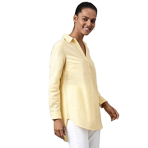 Fabindia Women Linen High Low Tunic Cotton