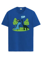 ADRO T Shirts for Boys & Girls | Dinosaur Roar Printed T-Shirt | Ages 3-14 | 100% Cotton Round Neck Tshirt for Boys |KRN-L2-ROAR