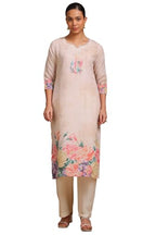 Soch Women'S Rayon Regular Kurta (Ews5Ku61207_Beige
