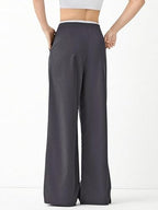 Leriya Fashion Women High Rise High Waist Wide Leg Trousers | Casual & Formal Pants |Loose Fit Track Pants | Gymwear | Cargo Pan