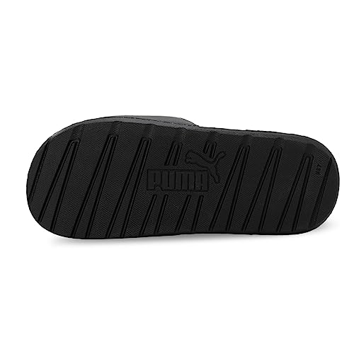PUMA Women's COOL CAT 2.0 Slide Sandals, Puma Black-Rose Gold, 9