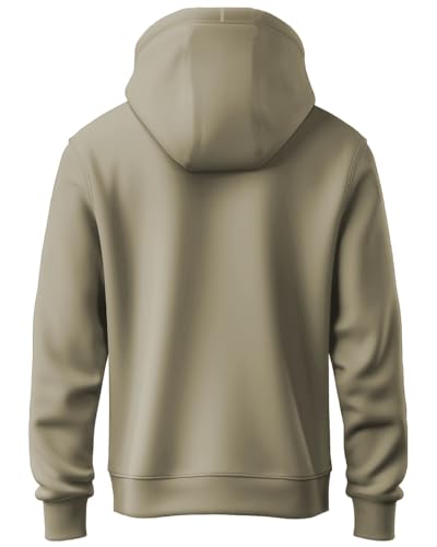 ADRO Men's Cotton Blend Neck Hooded Sweatshirt (H24-RAC)