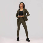 BlissClub The Ultimate Leggings Lite, Ankle Length Tights for Women for Gym, Yoga and Workout with High Waist,Tall Variant